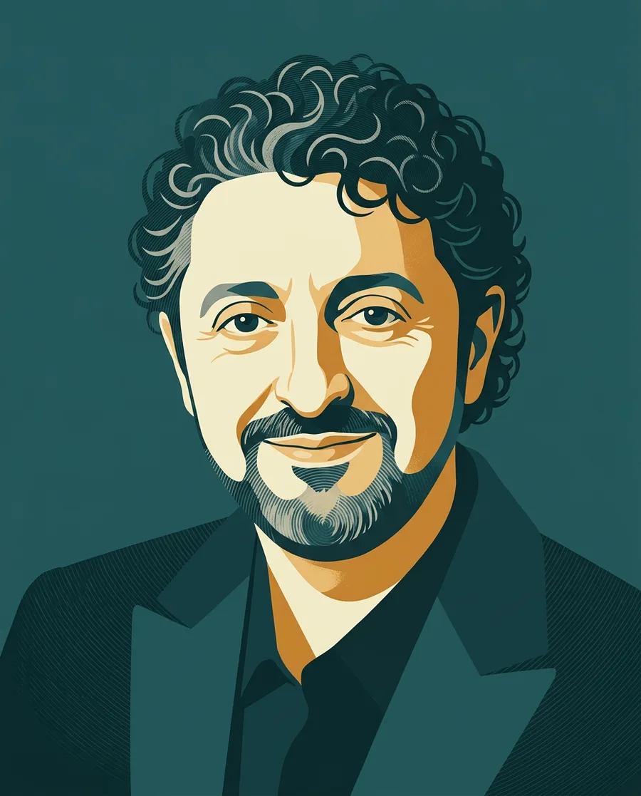 Ritratto disegnato di Domenico Liggeri