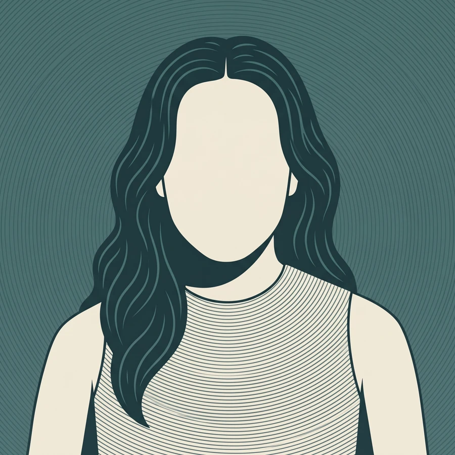 Ritratto illustrato di Tatsiana Khamliuk