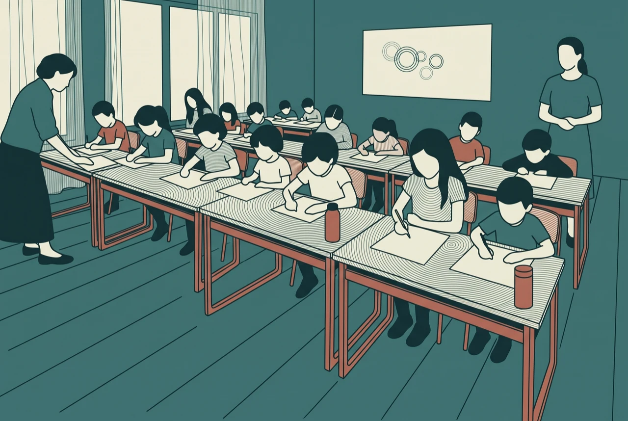 Il laboratorio di disegno con i bambini seguiti da Fight For Freedom